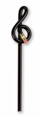 Sol Anahtar Başlıklı Silgili Kurşun Kalem Siyah - ViennaWorld