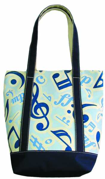 Mavi Notalı Çanta - 1