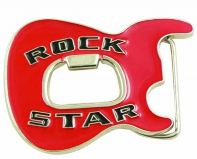 Rock Yıldızı Şise Açacaklı Kemer Tokası - Thumbnail