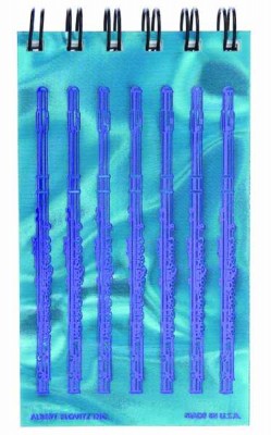 Flütlü Hologramlı Spiral Notluk - AİM GİFTS