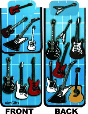 Gitarlar Mıknatıslı Sayfa Tutucu - Thumbnail
