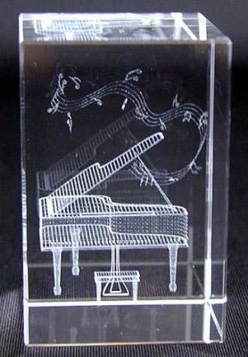 Kuyruklu Piyano Kristal - G&G