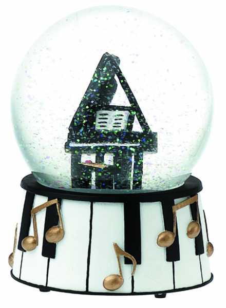 Müzik Kutulu Kar Küresi - Kuyruklu Piyano - 1