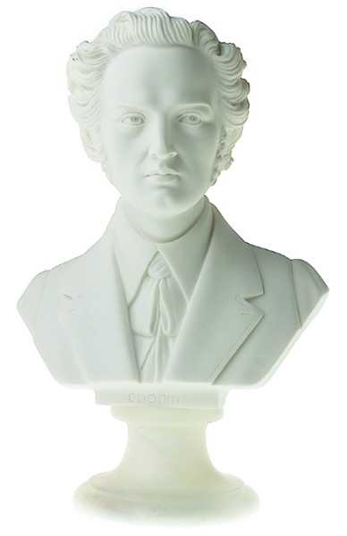 Besteci Büstleri - Chopin - Küçük - 1