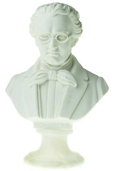 Besteci Büstleri - Schubert - Küçük - 1