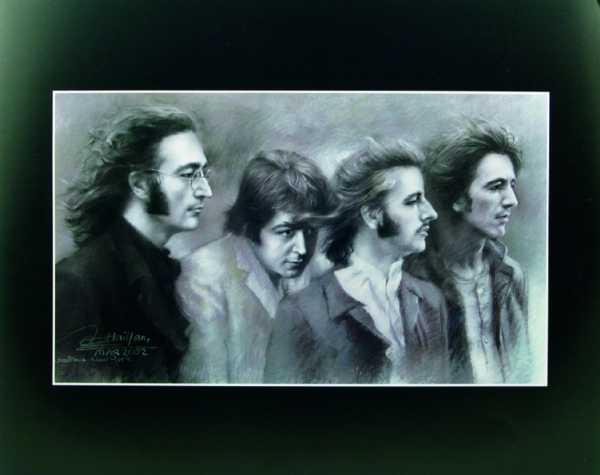 Beatles Pop Art Poster