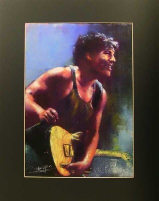 Bruce Springsteen Pop Art Poster - Thumbnail