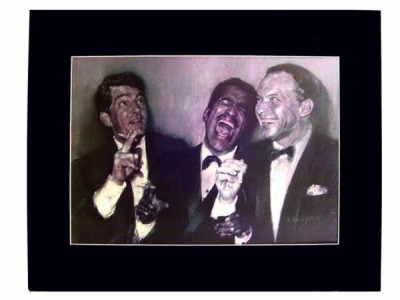 Rat Pack Pop Art Poster - Thumbnail