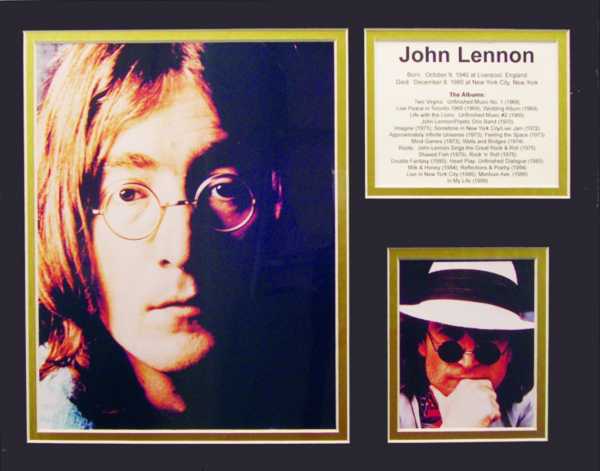 John Lennon Biyografik Poster