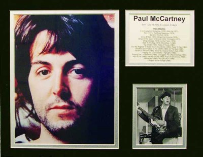 Paul McCartney Biyografik Poster