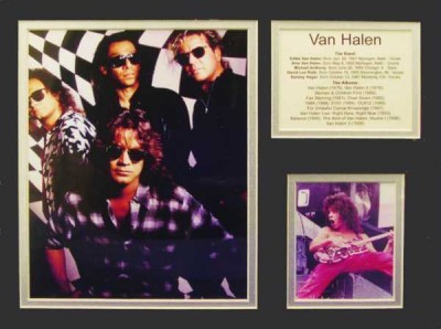 Van Halen Biyografik Poster