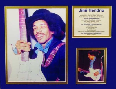 Jimi Hendrix II Biyografik Poster - Thumbnail