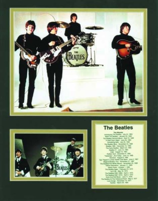 Beatles Fab Four Biyografik Poster - Thumbnail