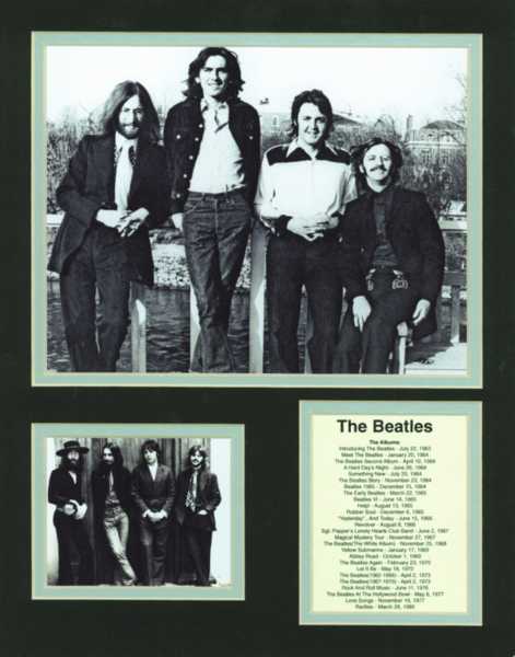 Beatles Later Years Biyografik Poster