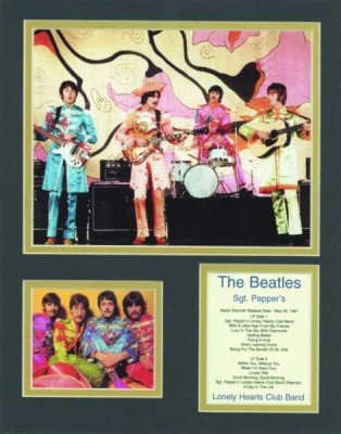 Beatles Sg Pepper Biyografik Poster