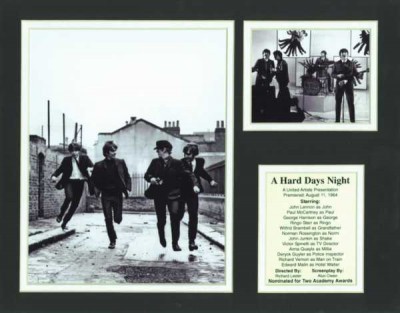 Beatles A Hard Days Night Biyografik Poster - Thumbnail