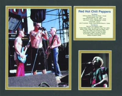 Red Hot Chili Peppers Biyografik Poster - Thumbnail