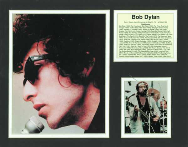 Bob Dylan Biyografik Poster
