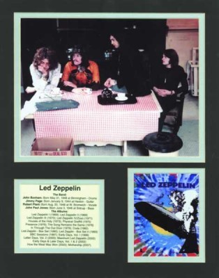Led Zeppelin Biyografik Poster - Thumbnail