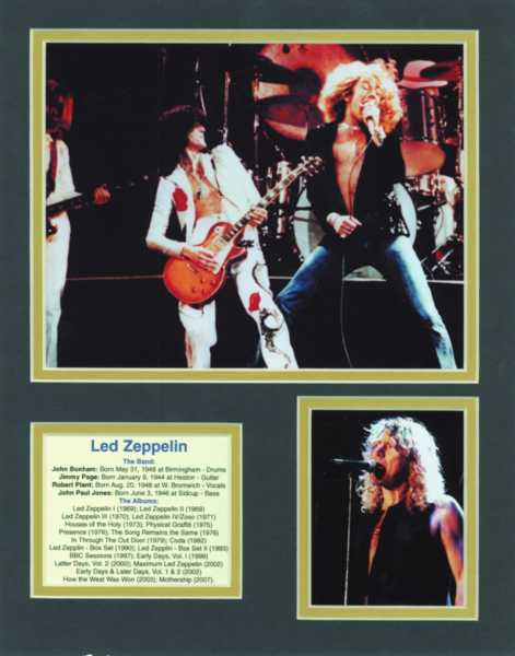 Led Zeppelin II Biyografik Poster