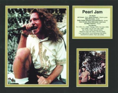 Pearl Jam Biyografik Poster