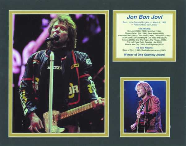 Jon Bon Jovi Biyografik Poster