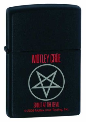 Motley Crue Shout Zippo Çakmak - Thumbnail