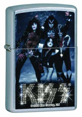 Kiss Photo St Chrome Zippo Çakmak