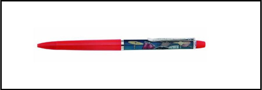 Su İçinde Motif Yüzen Kalemler - Davul - AİM GİFTS