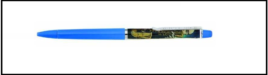 Su İçinde Motif Yüzen Kalemler - Saksafonlu - AİM GİFTS