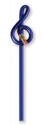 Sol Anahtar Başlıklı Silgili Kurşun Kalem Mavi - ViennaWorld