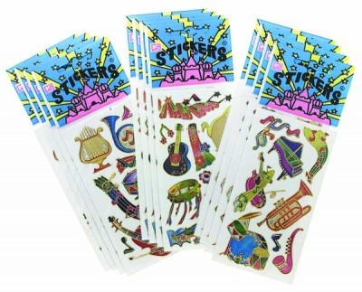 Karışık Enstrümanlı Stiker - 2