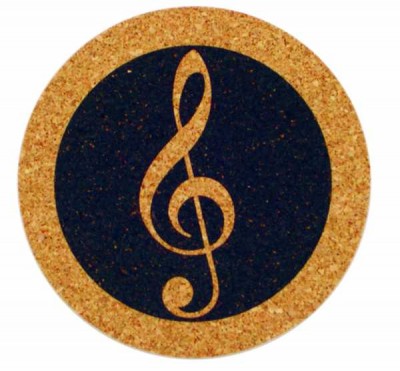 Sol Anahtarlı Bardak Altlığı - AİM GİFTS