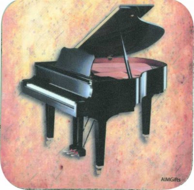 Kuyruklu Piyano Bardak Altlığı - AİM GİFTS