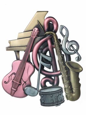 Enstrümanlar Yaka İğnesi - AİM GİFTS