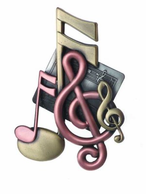 Notalar Gamlar Yaka İğnesi - AİM GİFTS