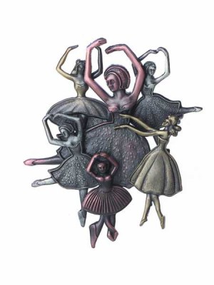 Balerinler Yaka İğnesi - AİM GİFTS