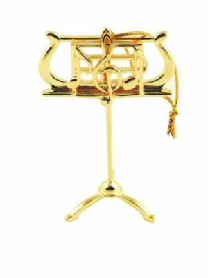 Çalgı Süsler - Altın Nota Sehpası - AİM GİFTS