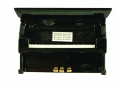 Magnet Çalgı Minyatür Konsol Piyano - Thumbnail