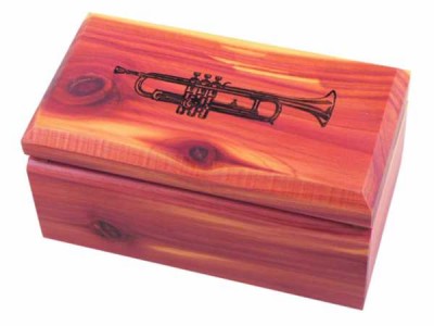 Trompetli Gül Ağacı Ahşap Kutu - AİM GİFTS