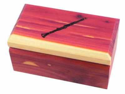 Klarnetli Gül Ağacı Ahşap Kutu - AİM GİFTS