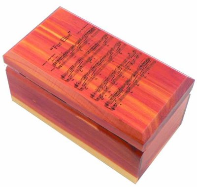 Notalı Gül Ağacı Ahşap Kutu - AİM GİFTS