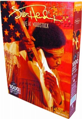Jimi Hendrix Flag Puzzle - Thumbnail