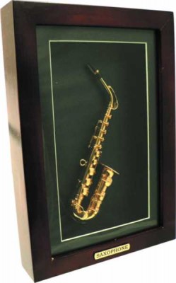 Çerçeveli Mini Çalgılar - Saksafon - AİM GİFTS