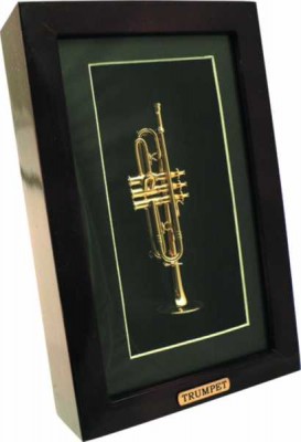 Çerçeveli Mini Çalgılar - Trompet - AİM GİFTS
