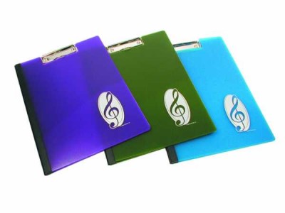 Klipsli Sol Anahtarı Desenli Dosya - AİM GİFTS