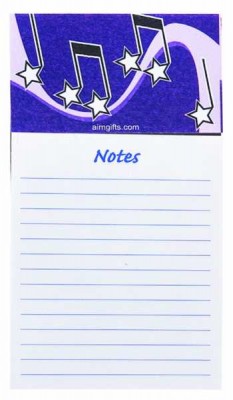 Mıknatıslı Notpad - Yıldız Notalar - Thumbnail