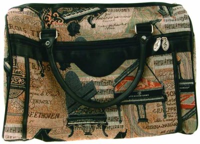 Piano Desenli Goblen Dizayn Gece Çantası - AİM GİFTS