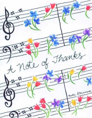 Porte-Çiçek Teşekkür Kartı - Thumbnail