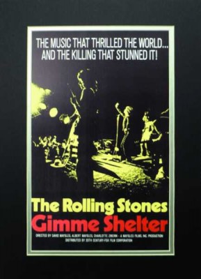 Rolling Stones Gimme Shelter Turne Posteri - Thumbnail
